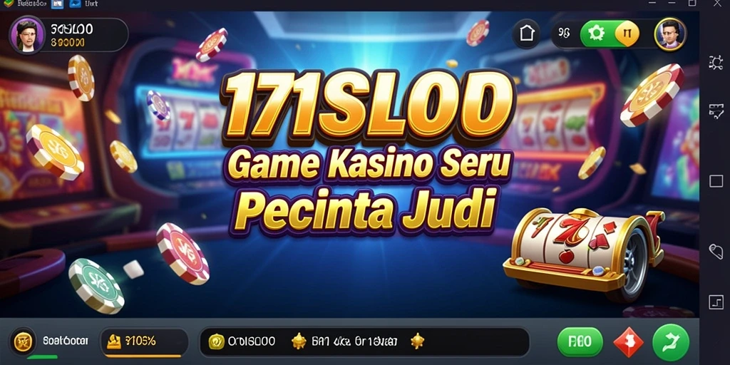 Screenshot gameplay 171SLOT menampilkan kegembiraan bermain slot kasino.