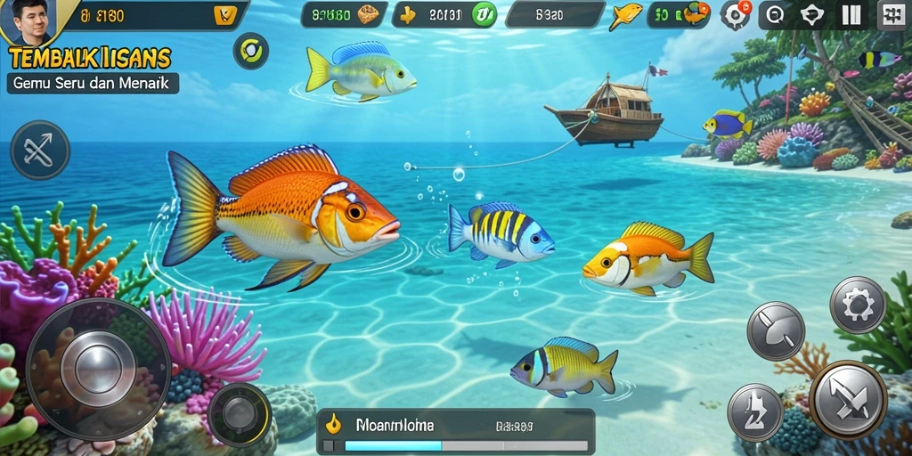 Screenshot gameplay Tembak Ikan 8180 yang seru dan menegangkan.