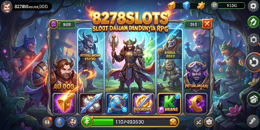 Tampilan menarik dari gameplay 8278SLOTS yang menyenangkan.