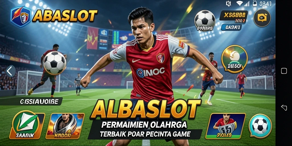 Tangkapan layar menunjukkan gameplay mendebarkan dalam ALBASLOT.