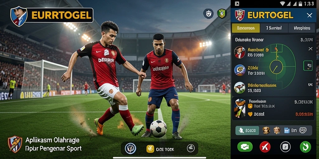 Tampilan menarik gameplay olahraga di EUROTOGEL.