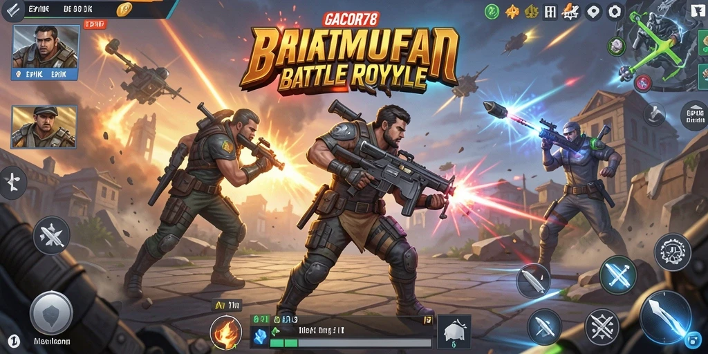 Tampilan gameplay seru di GACOR78 dengan pertempuran yang mendebarkan.