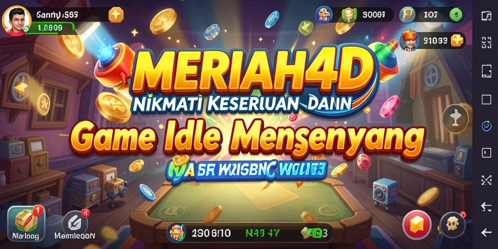 Tampilan gameplay MERIAH4D yang seru dan mengasyikkan.
