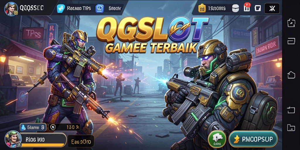 Tampilan gameplay QQSLOT yang menegangkan dan menarik.