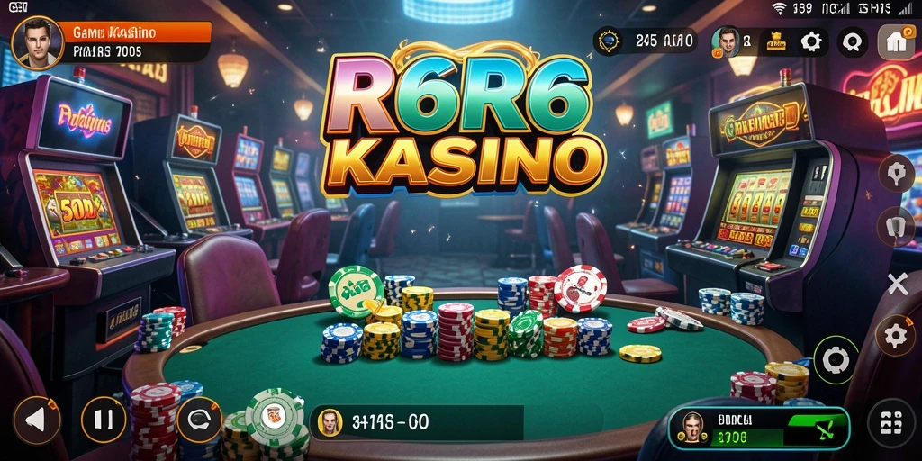 Tampilan menawan gameplay Kasino di R6R6.
