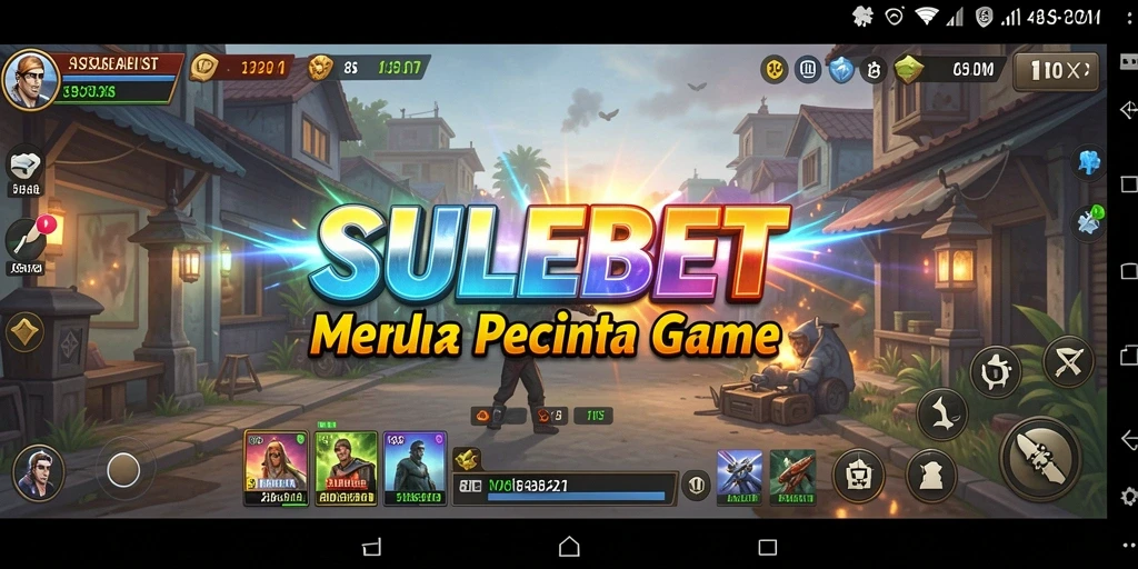 Gameplay SULEBET yang menampilkan interaksi karakter yang realistis.