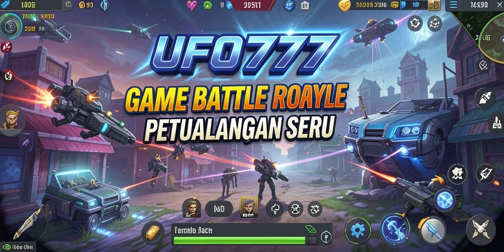 Tampilan aksi mendebarkan dalam Battlefield permainan UFO777.