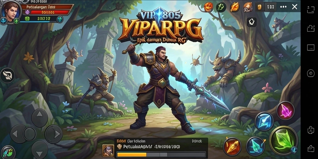 Gameplay menarik dan grafis menakjubkan di VIP805.